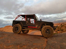 Load image into Gallery viewer, Fishbone Offroad Tube Doors Jeep Wrangler TJ (97-06) [Front] Black textured Alternate Image