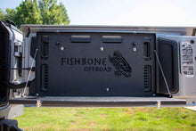 Load image into Gallery viewer, Fishbone Offroad Tailgate Table Ford Bronco 6th Gen (21-23) Black Powder Coated Steel - Default Title Alternate Image