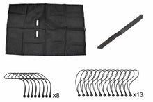 Load image into Gallery viewer, Fishbone Offroad Sun Shade Jeep Wrangler JL (2018-2023) Nylon Mesh - Front Alternate Image