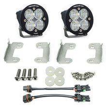Load image into Gallery viewer, Baja Designs Pocket Fog Light Kit for Jeep Gladiator (20-26) Wrangler JL (18-26) Squadron-R SAE / Sport / Pro with Amber or Clear Lens - Sahara OE Plastic / Pro / Clear Alternate Image