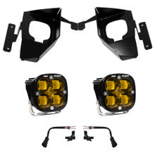 Load image into Gallery viewer, Baja Designs Pocket Fog Light Kit for Chevy Silverado 1500 (2016-2018) Squadron SAE / Sport - Amber or Clear Lens - Amber / SAE Alternate Image