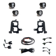 Load image into Gallery viewer, Baja Designs Pocket Fog Light Kit for GMC Sierra 2500HD / 3500HD (2020-2023) S1 Dual with Clear or Amber Lens - Clear Alternate Image