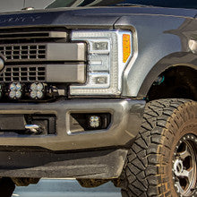 Load image into Gallery viewer, Baja Designs Pocket Fog Light Kit for Ford F250 / 350 Super Duty (2017-2022) Squadron SAE or Sport with Clear or Amber Lens - SAE / Clear Alternate Image