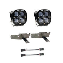 Load image into Gallery viewer, Baja Designs Pocket Fog Light Kit for Ford F250 / F350 Super Duty (1999-2010) Squadron SAE - Amber or Clear Lens - Clear Alternate Image