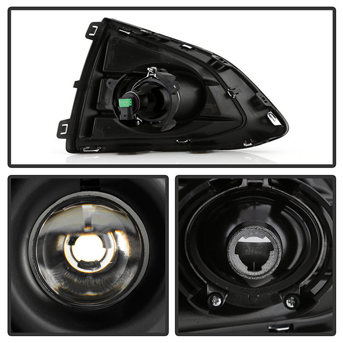 OE Style Halogen Fog Lights W/ Switch For 2021-2022 Chevy Colorado – Clear Lens, Chrome Housing