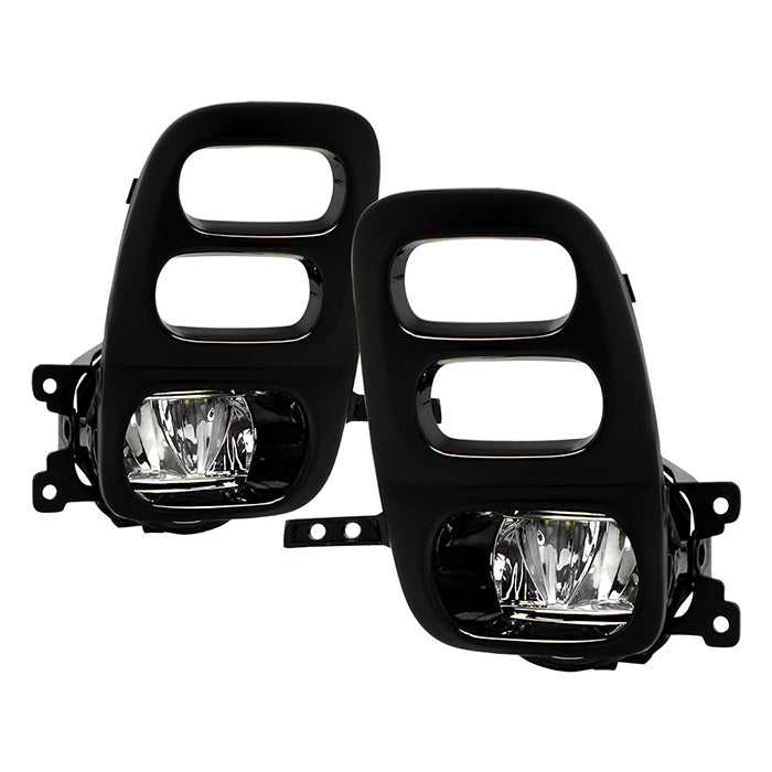 Spyder Full LED Fog Lights Honda Odyssey (21-23) [OEM Style w/ Switch] Clear