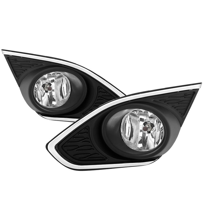 Spyder Fog Lights Chevy Spark (2013-2015) [OEM Style w/ Switch] Clear Lens