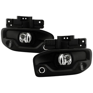 Spyder Fog Lights Dodge Ram 2500/3500 (19-22) Halogen Model Only [OEM Style w/ Universal Switch] Black Housing