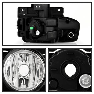 Spyder Fog Lights Dodge Ram 2500/3500 (19-22) Halogen Model Only [OEM Style w/ Universal Switch] Black Housing