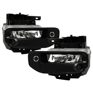 Spyder Full LED Fog Lights Dodge Ram 1500 (19-20) [OEM Style w/ Universal Switch] Clear