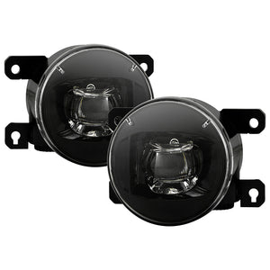 Spyder Full LED Fog Lights Ford Bronco (21-23) [OEM Style w/ Universal Switch] Black Housing