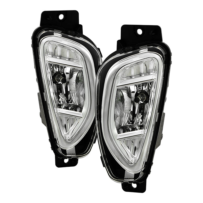 Spyder Fog Lights Ford Escape (20-22) [OEM Style w/ Switch] Clear Lens