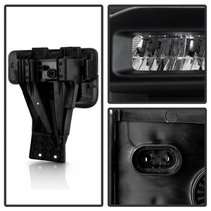 Spyder Full LED Fog Lights Ford F250/F350 Super Duty (20-22) [OEM Style w/ Switch] Clear Lens