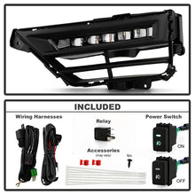 Load image into Gallery viewer, Spyder Full LED Fog Lights Honda CRV Hybrid (20-22) [OEM Style w/ Switch] Clear Lens Alternate Image