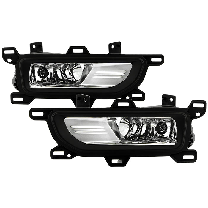 Spyder Fog Lights Nissan Titan (20-22) [OEM Style w/ Switch] w/ H8 or 5W LED Bulb