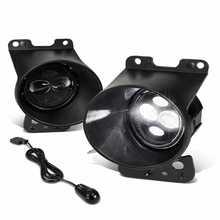 Load image into Gallery viewer, DNA LED Fog Lights for Ford F150 (2005-2008) Projector with Switch &amp; Wiring Harness - Clear or Smoke FL-ZTL-334 - Smoke Alternate Image