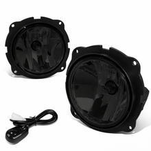 Load image into Gallery viewer, DNA Fog Lights for Ford Escape (2007-2012) with Switch and Wiring Harness - Clear or Smoke Lens FL-ZTL-349 - Smoke Alternate Image