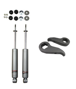 Freedom Offroad Leveling Kit Chevy Silverado 2500/ 3500 HD (11-19) 1"-3" Lift Torsion Keys & Front Shocks