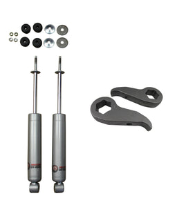 Freedom Offroad Leveling Kit GMC Sierra 2500/ 3500 HD (11-19) 1"-3" Lift Torsion Keys & Front Shocks