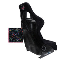 Load image into Gallery viewer, NRG Racing Prisma &amp; Prisma Ultra Fixed Back Bucket Seats (Medium or Large) Black / Red / Pink / Blue / Purple / Orange FRP-302 Alternate Image