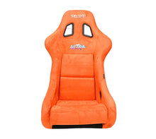 Load image into Gallery viewer, Orange racing seat with 'Ultra' branding on a white background Alternate Image