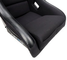 Load image into Gallery viewer, NRG Racing Seats (Small or Medium, Fixed Back) FRP Fiberglass Bucket - Black FRP-311 / FRP-330 Alternate Image