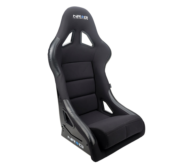 NRG Racing Seats (Small or Medium, Fixed Back) FRP Fiberglass Bucket - Black FRP-311 / FRP-330