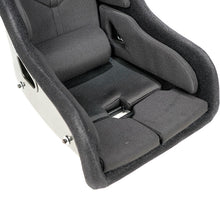 Load image into Gallery viewer, NRG Competition Racing Seat (Carbon Fiber Fixed Back, Medium) FIA Approved - Full Halo Head Compartment FRP-RS700 - Black / Thin Pads Alternate Image