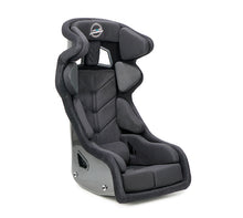 Load image into Gallery viewer, NRG Competition Racing Seat (Carbon Fiber Fixed Back, Medium) FIA Approved - Full Halo Head Compartment FRP-RS700 - Black / Thick Pads Alternate Image