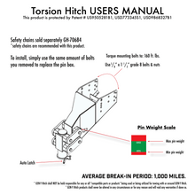 Load image into Gallery viewer, Gen-Y Hitch Executive Torsion Flex Auto Latch [2 5/16″ Coupler] Fifth Wheel / Rhino Fifth Wheel Pin Box / Turning Point Fifth Wheel - Fifth Wheel-Gooseneck / 2K Pin Alternate Image