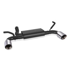 Load image into Gallery viewer, DNA Exhaust for Jeep Wrangler 3.6L (2012-2018) Axleback with Double Rolled Wall Tips CBE-UR-008 Alternate Image