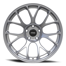 Load image into Gallery viewer, Konig F1M Forged Wheels 18x8.5 | 5x112, 5x114.3, 5x120 | Ash Silver or Satin Black - 5x112 | +42 | 66.56 / Ash Silver Alternate Image