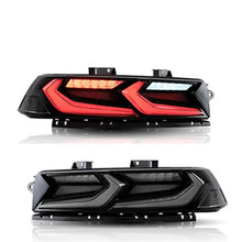 Load image into Gallery viewer, Auto Addict Tail Lights Chevy Camaro (2010-2013) UMBRA LED Gloss Black / VELOX LED Smoked Alternate Image