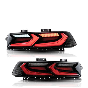 Auto Addict Tail Lights Chevy Camaro (2010-2013) UMBRA LED Gloss Black / VELOX LED Smoked