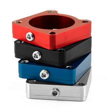 Load image into Gallery viewer, Boomba Racing Throttle Body Spacer for Ford Fusion 1.5L (2015-2020) Black / Red / Blue / Natural Aluminum - Natural Aluminum Alternate Image