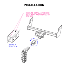 Load image into Gallery viewer, Gen-Y Hitch Bolt-On Reducer Sleeve - 2.5&quot; to 2&quot; or 3&quot; to 2.5&quot; Receiver Alternate Image