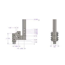 Load image into Gallery viewer, Gen-Y Hitch Pegasus Torsion Flex Gooseneck Coupler [11&quot; Offset/Low-Profile] Multiple Hitch Options Alternate Image