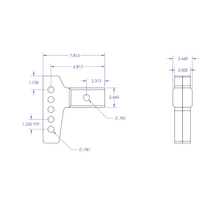 Load image into Gallery viewer, Gen-Y Hitch Weight Distribution Shank - 10K &amp; 16K / 21K / 32K Towing Alternate Image