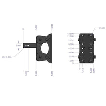 Load image into Gallery viewer, Gen-Y Hitch The Boss Torsion-Flex 16K or 21K Drop Hitch (2.0&quot; / 2.5″ / 3&quot; Shank) [Pintle Plate] 5.5&quot; / 6.5&quot; / 12.5&quot; / 15&quot; Drop Alternate Image