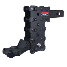Load image into Gallery viewer, Gen-Y Hitch Phantom-X 7K Drop Hitch (2" Hollow Shank) 4.5" / 7" / 9" Drop - 7" Drop / Receiver w/ Platinum X Ball Mount Alternate Image