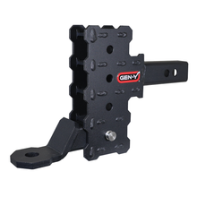 Load image into Gallery viewer, Gen-Y Hitch Phantom 5K Drop Hitch (2" Hollow Shank) 4.5" or 7" Offset Drop - 4.5" Offset Drop / Receiver w/ Standard Ball Mount Alternate Image