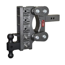 Load image into Gallery viewer, Gen-Y Hitch The Boss Torsion-Flex 21K Drop Hitch (2.5″ or 3" Shank) 6" / 9" / 12" / 15" / 18" / 21" Drop - 2.5" / 9" Drop / Dual-Ball Mount &amp; Pintle Lock Alternate Image
