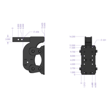 Load image into Gallery viewer, Gen-Y Hitch The Boss Torsion-Flex 16K or 21K Drop Hitch (2.0&quot; / 2.5″ / 3&quot; Shank) [Pintle Plate] 5.5&quot; / 6.5&quot; / 12.5&quot; / 15&quot; Drop Alternate Image