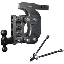 Load image into Gallery viewer, Gen-Y Hitch The Boss Torsion-Flex 16K Drop Hitch (2″ or 2.5″ Shank) 5&quot; / 7.5&quot; /  10&quot; / 12.5&quot; /  15&quot; / 17.5&quot; Drop Alternate Image