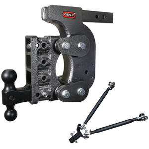 Gen-Y Hitch The Boss Torsion-Flex 16K Drop Hitch (2″ or 2.5″ Shank) 5" / 7.5" /  10" / 12.5" /  15" / 17.5" Drop