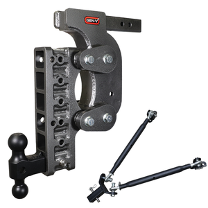 Gen-Y Hitch The Boss Torsion-Flex 16K Drop Hitch (2″ or 2.5″ Shank) 5" / 7.5" /  10" / 12.5" /  15" / 17.5" Drop