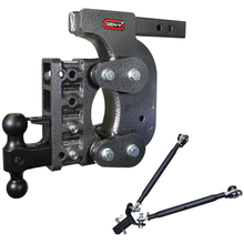 Load image into Gallery viewer, Gen-Y Hitch The Boss Torsion-Flex 16K Drop Hitch (2″ or 2.5″ Shank) 5&quot; / 7.5&quot; /  10&quot; / 12.5&quot; /  15&quot; / 17.5&quot; Drop Alternate Image