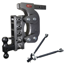 Load image into Gallery viewer, Gen-Y Hitch The Boss Torsion-Flex 16K Drop Hitch (2″ or 2.5″ Shank) 5&quot; / 7.5&quot; /  10&quot; / 12.5&quot; /  15&quot; / 17.5&quot; Drop Alternate Image