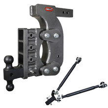 Load image into Gallery viewer, Gen-Y Hitch The Boss Torsion-Flex 21K Drop Hitch (2.5″ or 3" Shank) 6" / 9" / 12" / 15" / 18" / 21" Drop - 2.5" / 15" Drop / Dual-Ball Mount Alternate Image
