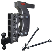 Load image into Gallery viewer, Gen-Y Hitch The Boss Torsion-Flex 21K Drop Hitch (2.5″ or 3" Shank) 6" / 9" / 12" / 15" / 18" / 21" Drop - 2.5" / 18" Drop / Dual-Ball Mount Alternate Image
